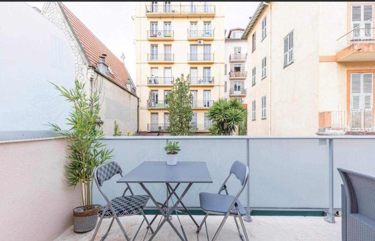 Studio Cozy Avec Terrasse N12 Nice Exterior foto