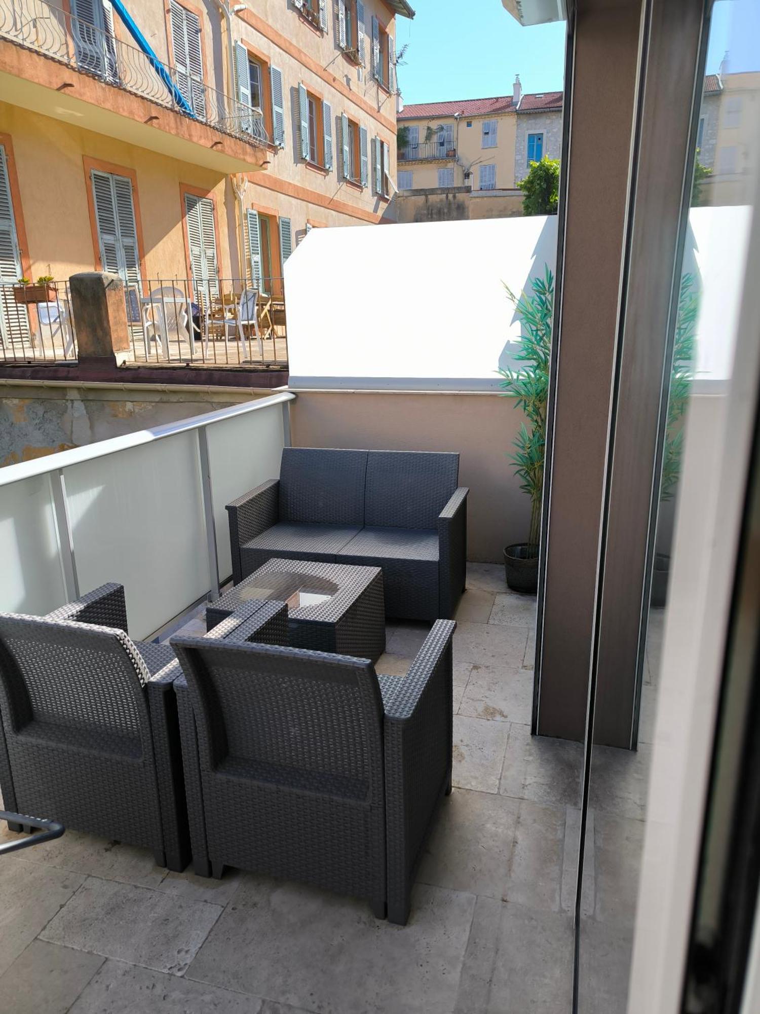 Studio Cozy Avec Terrasse N12 Nice Exterior foto